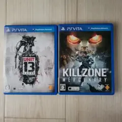 PSVITA Unit13 , KILLZONE 2本セット
