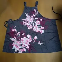 HANAE MORI エプロン 花柄 美品のサムネイル