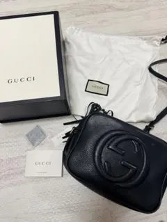 GUCCI ソーホー ショルダーバッグ ブラック