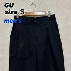 GU メンズ　パンツ　S ブラック