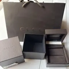 GUCCI ジュエリーボックスとギフトバッグセット