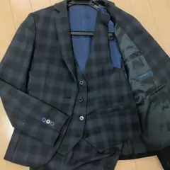 DIFFERENCE 3ピース スーツ チェック柄のサムネイル