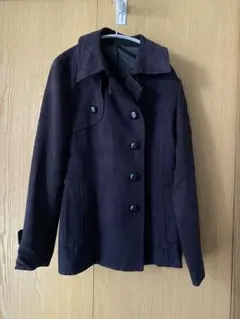 コムサイズム　コーデュロイ　Pコート　トレンチ