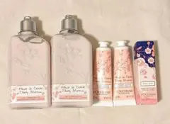 ロクシタン チェリーブロッサム ボディローション ハンドクリーム ジェル状香水