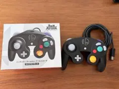 ゲームキューブ コントローラー スマブラ ブラック