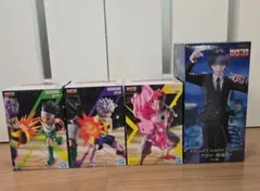 HUNTER×HUNTER　フィギュア　G.l.編　ヒソカ キルア ゴン クロロ