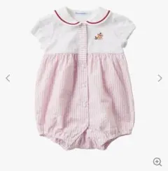 美品　familiar セーラー襟　ロンパース 70