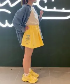 ラコステ　パンツ プリーツスウェットショーツのサムネイル