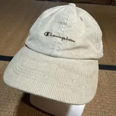 Champion コーデュロイキャップ ベージュ