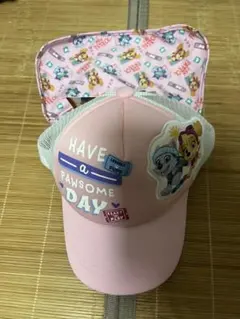 パウパトロール キャップ ピンク 51-53cm 新品未使用のサムネイル