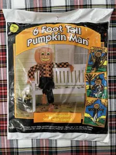 ハロウィン　飾り　パンプキンマン