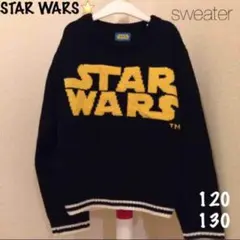 新入荷❤️STAR WARS⭐️ニットセーター black 120