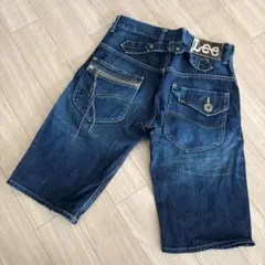 Lee ショートパンツ サイズ28 ダークブルー　ジーンズ　　ヴィンテージ
