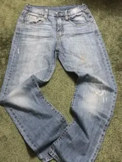 ZARAkids・デニム・ダメージジーンズ・152cm