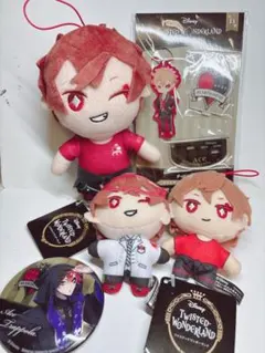 ツイステ　エース　EXマスコット　EXぬいぐるみ　運動着　実験着　アクスタ