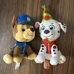 パウ・パトロール ぬいぐるみ 2体セット