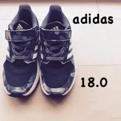 adidas   キッズスニーカー　18.0   中古品