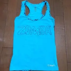 正規品◆　ZUMBA タンクトップ　ブルー　XS