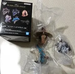 モンスターハンターワイルズ一番くじ C賞 モンスターヘッドマグネット　3種