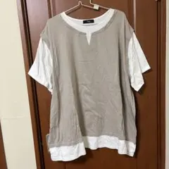 重ね着風Tシャツ 8L SMILELANDのサムネイル