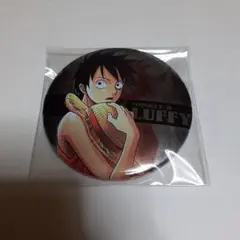ワンピース ルフィ 缶バッジ キャラバッジコレクション　麦わらストア