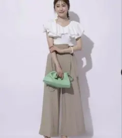 Apuweiser-riche ワイドパンツ