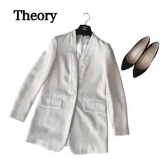 【美品】定価5.4万 希少00 セオリー FLUIDジャケット クレープ素材