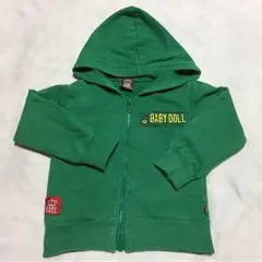 used  90 BABYDOLL パーカー グリーン