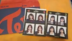 TWICE ポップアップ 証明写真シール モモ ジョンヨン　セット