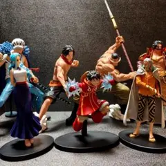 ワンピース　フィギュア　まとめ売り　7体セット　（ルフィ、ビビ、白ひげ、ロー、他