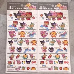 サンリオ ４サイズステッカー 日焼けキティ　日焼けサンリオ　シール　セット