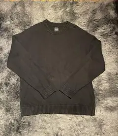 GAP old gap リブ編み　コットンニット　紺タグ　90s