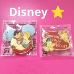 【非売品】Disney ディズニー コレクタブルボタン チャーム クリップ
