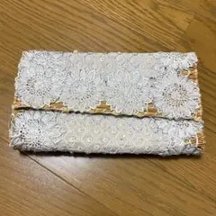 クラッチバック　ホワイト