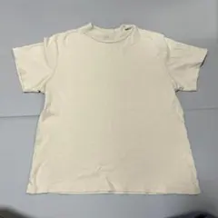 最終値下げ‼︎GU ベージュ コットン Tシャツ Mサイズ