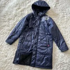【美品】New Balance ニューバランス　ネイビー ベンチコート　150