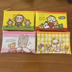 サンリオ　キャラクターズ　フラットポーチ　セット売り