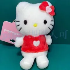 ④ キティ ワンポイントハートシリーズ マスコット ピューロランド