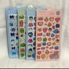 立体シール　たまごっち　四種セット