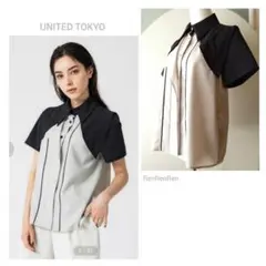 ★UNITED TOKYO カールレイヤードブラウスのサムネイル