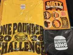 ‼️【最新】【最安】 【新品】 バーガーキングワンパウンダーチャレンジ Tシャツ