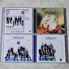 BTS SEVENTEEN セブチ StrayKids スキズ CD四枚纏め売り