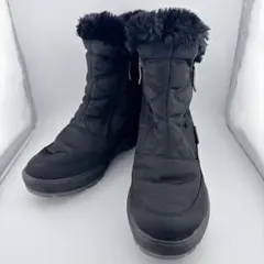 【美品】ホーキンス スポーツ スノーブーツ 黒 36 (22.5〜23cm)