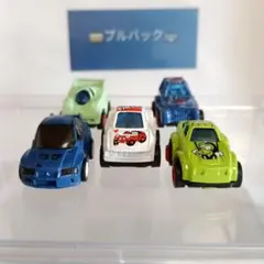 当時物　ミニミニ　プルバックミニカー　5台セット　中国製