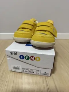IFME スニーカー 20-3803 イエロー 13.0