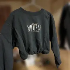 MOUSSY ブラック クロップドトレーナーのサムネイル