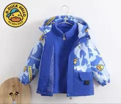 【海外購入】G.DUCK KIDS 迷彩柄中綿コート 2枚セット