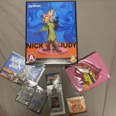 Happyくじ　zootopia A賞 C賞 E賞 G賞 H賞 I賞