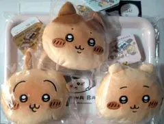 ちいかわベーカリー パンみたいなおかおポーチ ハチワレ うさぎ ちいかわ 3種