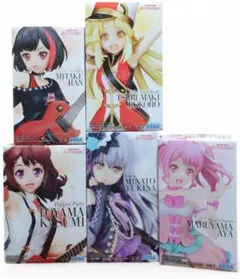 バンドリ！ガールズバンドパーティ！プレミアムフィギュア リーダー5人+おまけ
